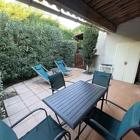 Calme A Agde, Proche Plage, Avec Terrasse Ombragee Et Parking Prive - Fr-1-723-101 Agde